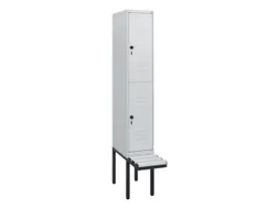 Dubbeldekse dekenkist,HxBxD 1950x300x815mm,1x2vak.,vak B 300mm