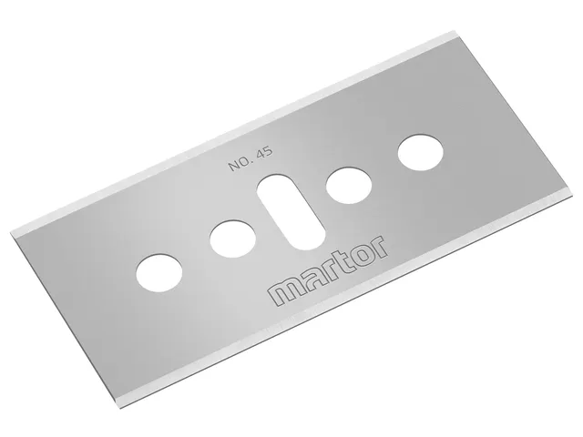 Reservemes Martor Industrie mesje nr. 45 rechthoekig 10 stuks