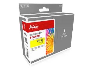 As16031 Astar Canon Pfi107 Ipf Inkt Geel Rebuilt Chip 130Ml - 1
