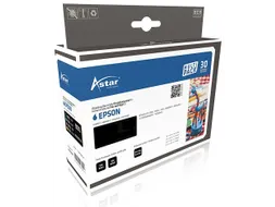 Astar Multipack inktcartridge Rebuilt Epson 604XL Zwart + 3 kleuren