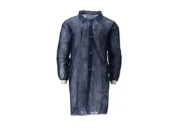 Bezoekersjas Non Woven Blauw Maat L 100 Stuks