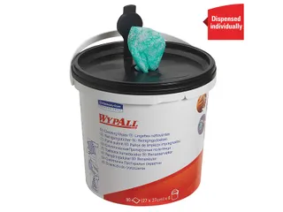 Reinigingsdoek WypAll 7775 27x27cm 90vel per emmer groen - 5