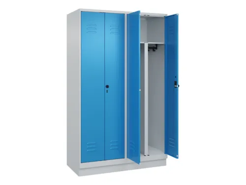 PBM-locker,HxBxD 1950x1200x500mm,4vak,vak B 300mm,draaigrendel