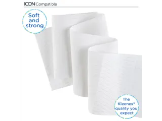 Toiletpapier Kleenex 3-laags 195vel wit 8459 - 4