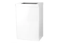 Santral Afvalbak open RVS Wit EBU18P 22 liter