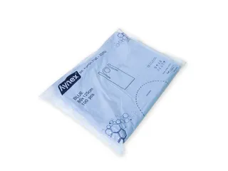 Schort Hynex PE 80x125cm blauw 100 stuks - 2