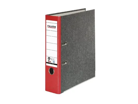 Ordner hfb recycled A4 8cm rood