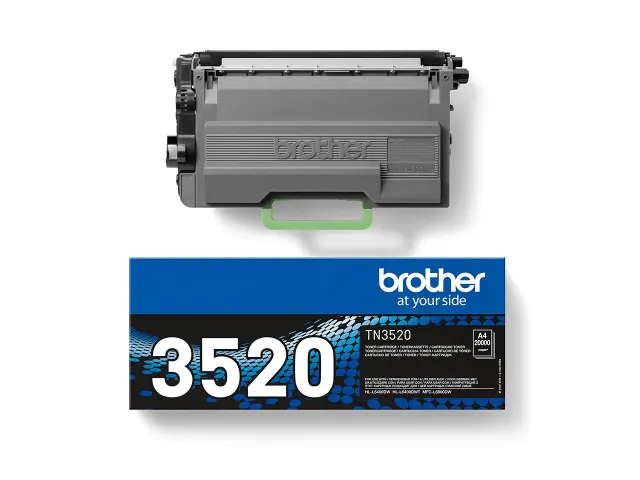 Tonercartridge Brother TN-3520 zwart