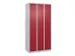 locker voor scheiding van kleding,HxBxD 1850x900x500mm,3vak