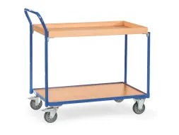 Lichte Tafelwagens 3740 300kg 2 Etages 850x500mm Houten Plaat