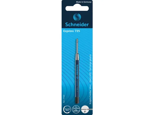 Balpenvulling Schneider Express 735 F op blister zwart