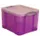 Opbergdoos 35 Liter Paars Transparant