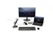 4-poort USB naar DB9 RS232 seriële adapter hub