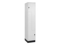 Z-garderobekast,HxBxD 1950x400x500mm,vak B 200/400mm,draaigrendel