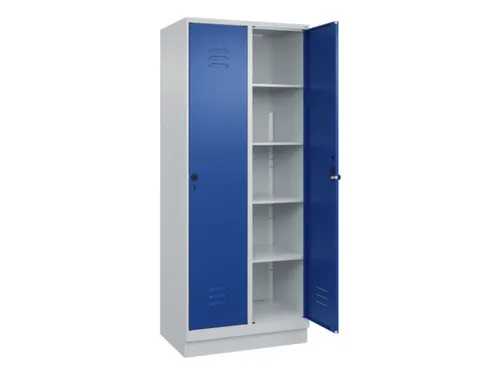 wasgoedverdeelkast,HxBxD 1950x800x500mm,vak B 400mm,draaigrendel