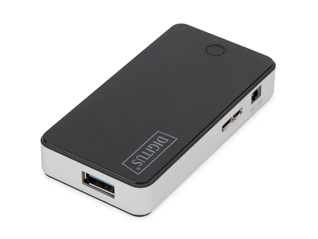 USB 3.0 Hub 4-poorts zwart
