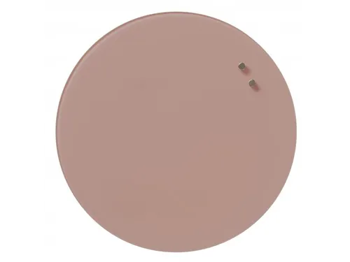 Glasmagneetbord Naga rond 35cm roze