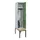locker met bank,HxBxD 2120x400x815mm,1vak,vak B 400mm,draaigrendel
