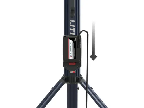 floodlight-straler,120 LED,5000lumen,statief,straalhoek 110 °