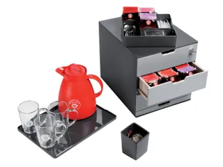 Coffee Point Box Durable 3385-58 antraciet-lichtgrijs - 1
