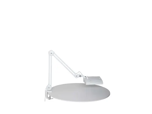 Loeplamp LED MAULvitrum Met Tafelklem Wit