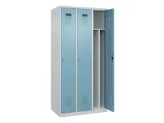 locker voor scheiding van kleding,HxBxD 1850x900x500mm,3vak