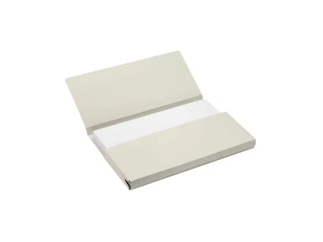 Pocketmap Secolor folio 100% gerecycled karton 250gr grijs