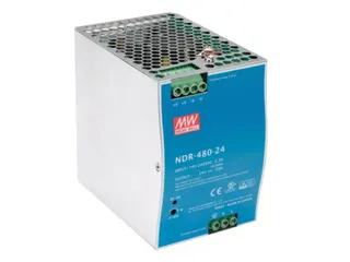 Voeding - 1 Uitgang - 480 W - Din-Railmontage - 24 V - 20 A - Voor Ind - 1