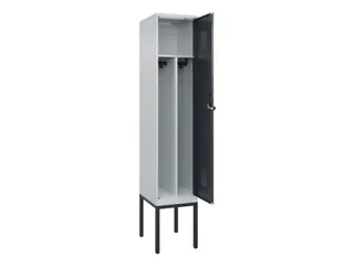 locker voor scheiding van kleding,HxBxD 2120x400x500mm,1vak - 1
