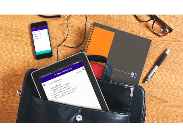 International notebook B5 geruit 5mm 80 vel grijs