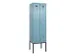 locker voor scheiding van kleding,HxBxD 2120x600x500mm,2vak