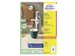 Etiket Avery L3416-10 rond 60mm wit 120stuks