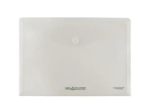 Enveloptas Foldersys A4 liggend PP transparant