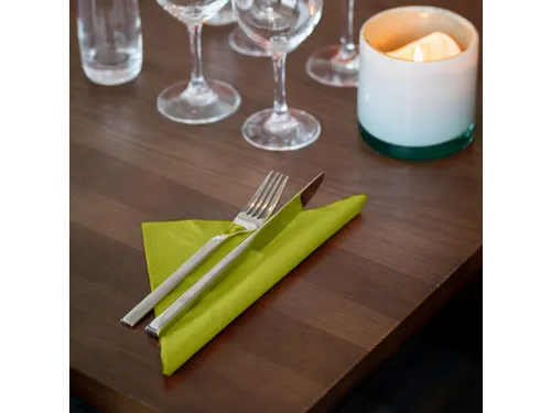 Tork 477611 Soft Dinnerservet Advanced Champagne 39x39cm 1/8 vouw