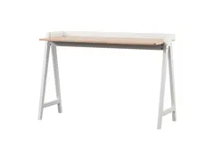 Domestico Thuiswerk Bureau 120x60cm Wit Eiken