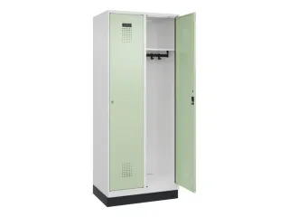 locker,HxBxD 1950x800x500mm,2vak,vak B 400mm,cil.-slot,sokkel - 2
