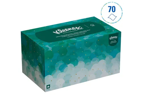 Handdoek Kleenex Ultra Popup 1-laags 70 vel wit 6088