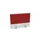 opzetpaneel,v. bureau,aanbouw achter,B 800mm,Bl-wit,BN4011-rood
