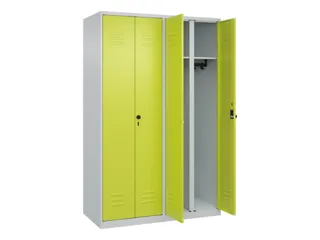 locker voor scheiding van kleding,HxBxD 1850x1200x500mm,4vak - 2