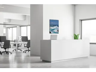 Wanddecoratie Textiel Set A1 Zee Golven - 4