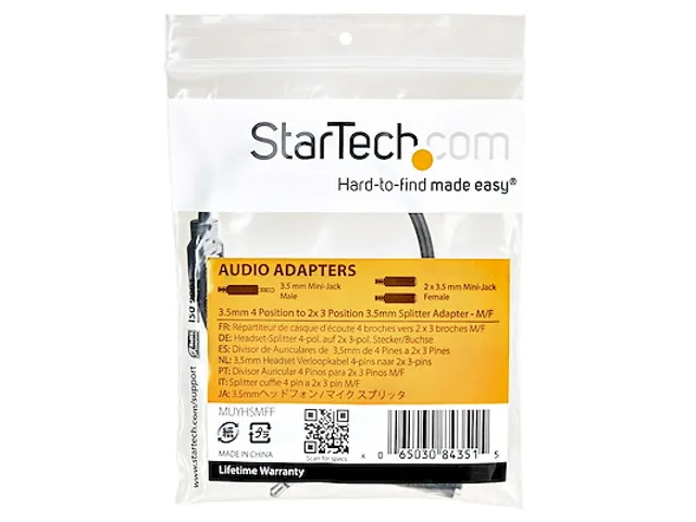 3.5mm Headset Splitter M/F