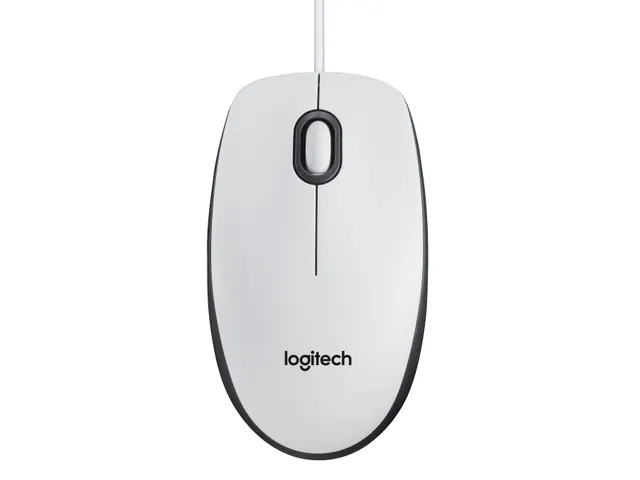 Logitech B100 Muis Wit