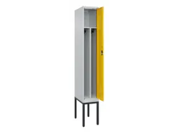locker voor scheiding van kleding,HxBxD 2120x300x500mm,1vak