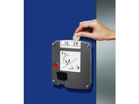 Safe-O-Mat,v. 1- of 2-€-munten