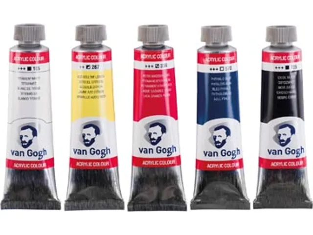 Acrylverf, Primaire Mengset Van 5 X 40 Ml