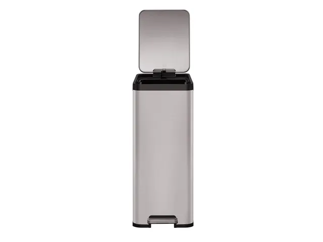 Ecomaid pedaalemmer 45 Liter Mat RVS Fingerprintproof