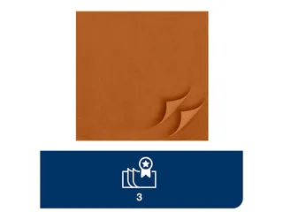 Tork 477601 Soft Dinnerservet Advanced Terracotta 39x39cm - 4