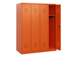 schoollocker,HxBxD 1530x1200x500mm,4vak,vak B 300mm,cil.-slot