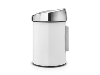 Wandafvalemmertje Touch Bin 3 Liter Wit - 2