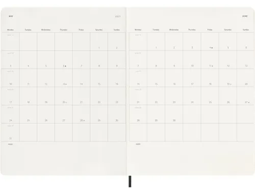 Agenda 2027 Msk Plan Week xl sc black
